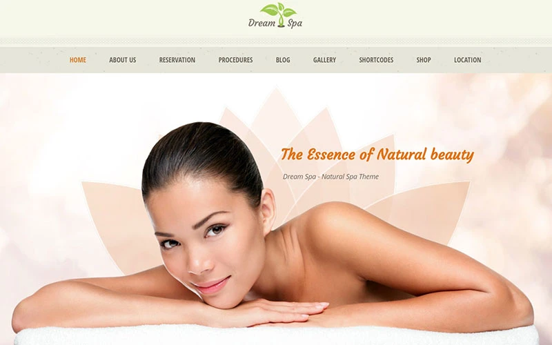 Dream Spa – Salon, Spa WordPress Theme