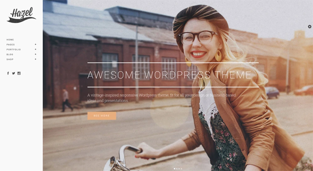 Hazel – Multi-Concept Creative WordPress Theme