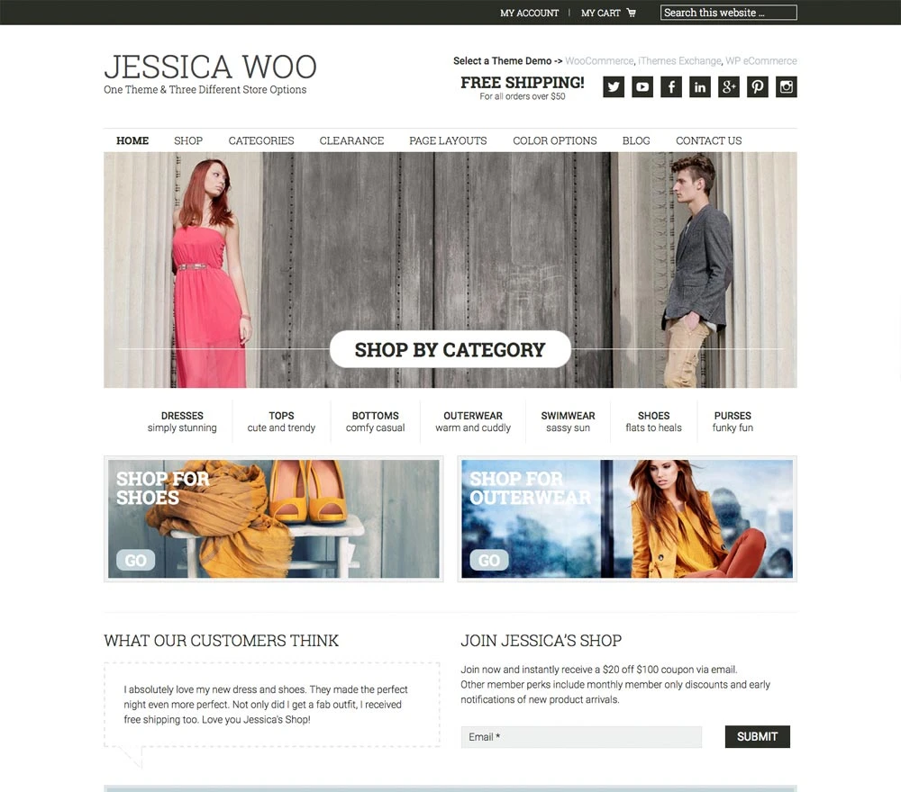 StudioPress Jessica Genesis WordPress Theme
