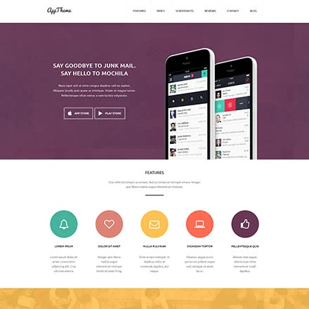 MyThemeShop Apptheme WordPress Theme