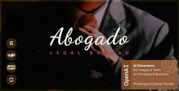 Abogado – Lawyer, Advocate & Legal WordPress Theme