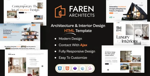 Faren – Architecture and Interior Design WordPress Theme