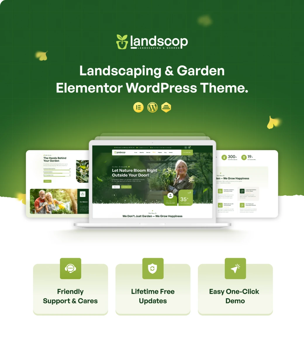 Landscop – Landscaping & Gardening WordPress Theme