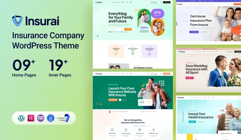 Insurai – Insurance Company WordPress Theme