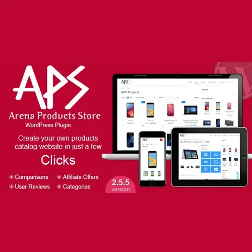 Arena Products Store – WordPress Plugin