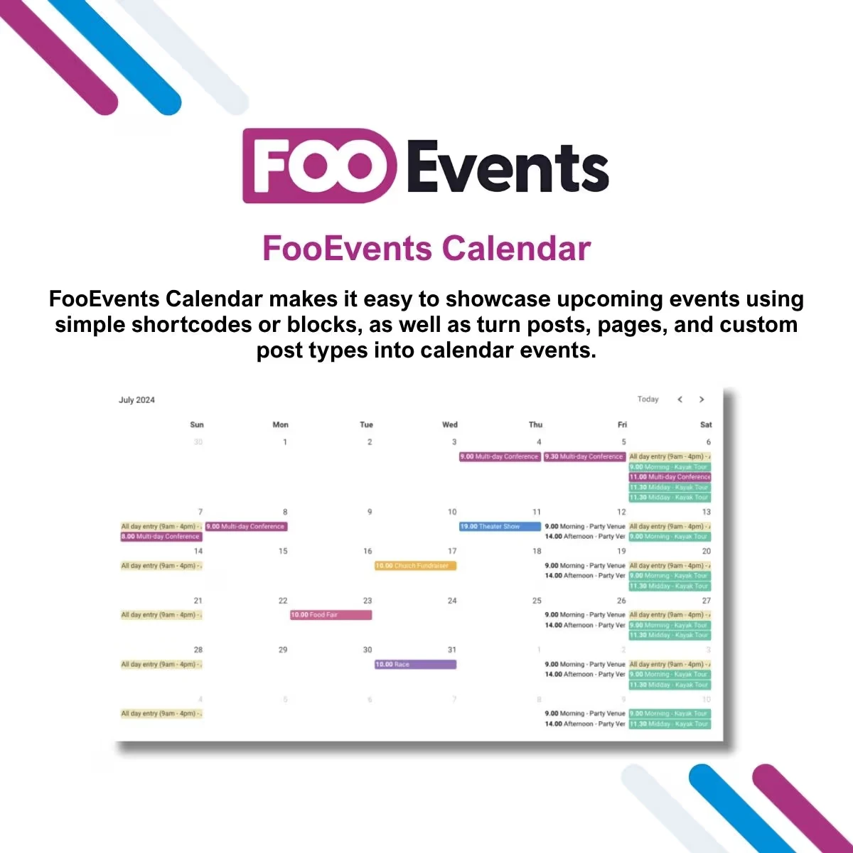 FooEvents Calendar