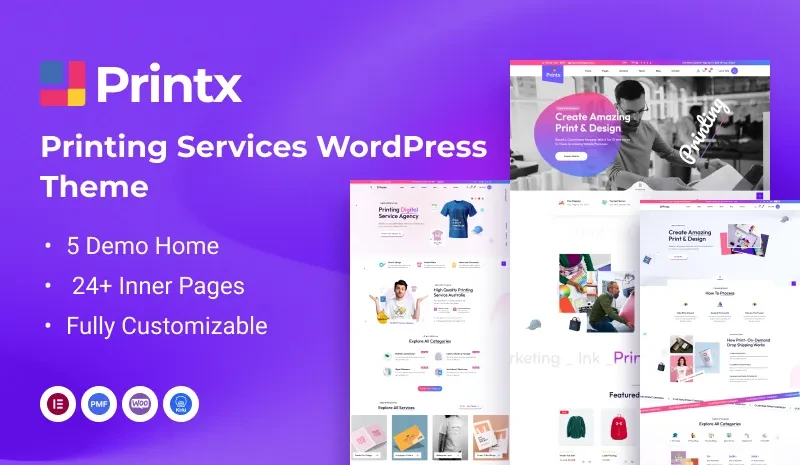 Printx – Printing Services WordPress Theme