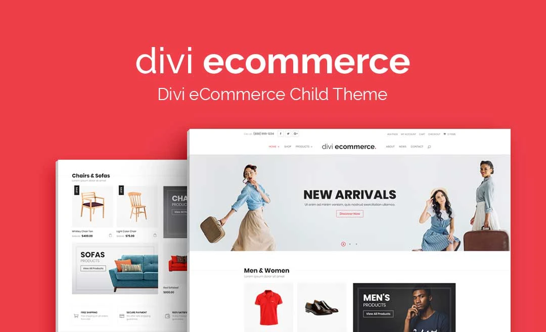 Divi Ecommerce – Woocommerce Divi Child Theme