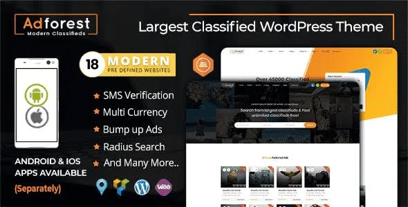 AdForest – Classified Ads WordPress Theme