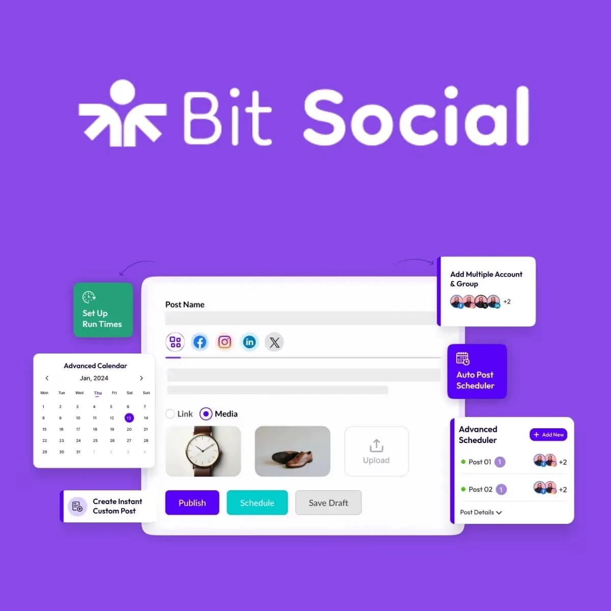 Bit Social Pro