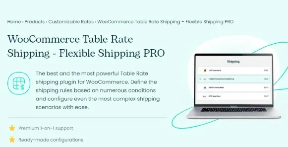 Flexible Shipping PRO WooCommerce