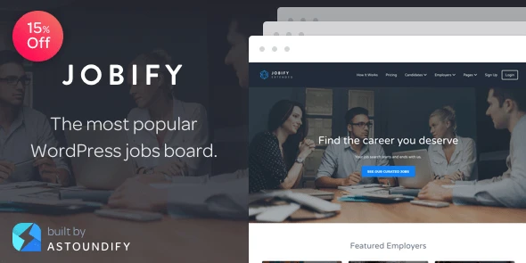 Jobify – The Most Popular WordPress Job Board Theme