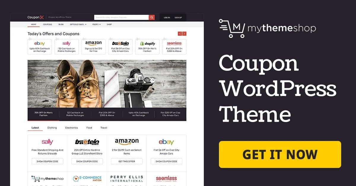 MyThemeShop Coupon WordPress Theme