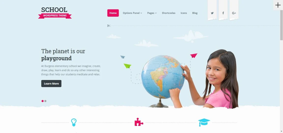 MyThemeShop School WordPress Theme