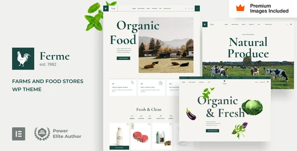 Ferme – Food Farm Ecommerce WordPress Theme