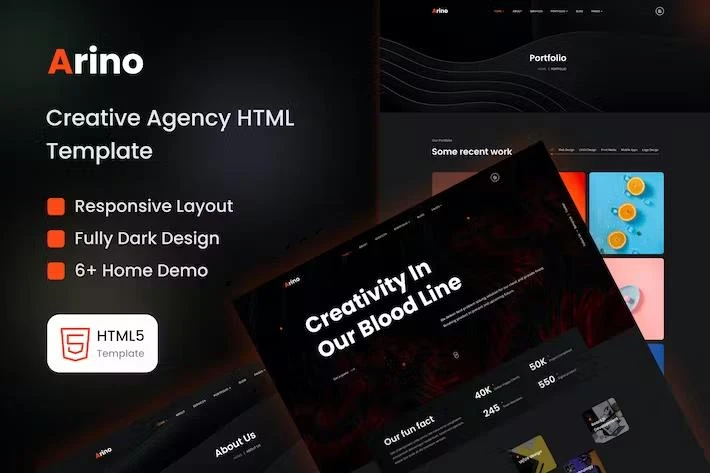 Arino – Creative Agency WordPress Theme