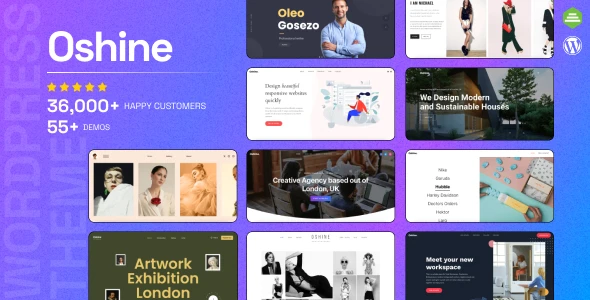 Oshine – Multipurpose Creative Theme