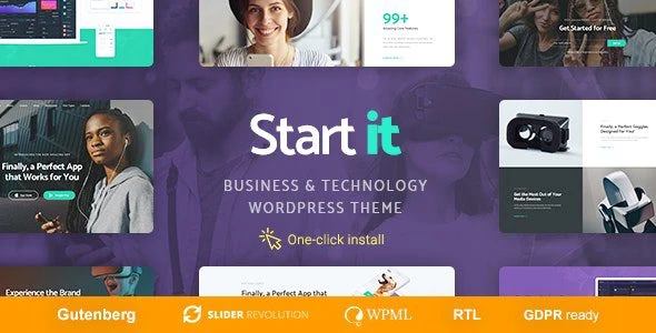 Startit – A Fresh Startup Business Theme