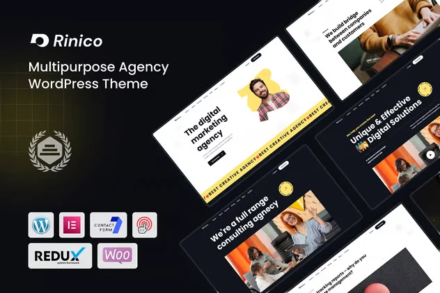 Rinico – Multipurpose Agency WordPress Theme