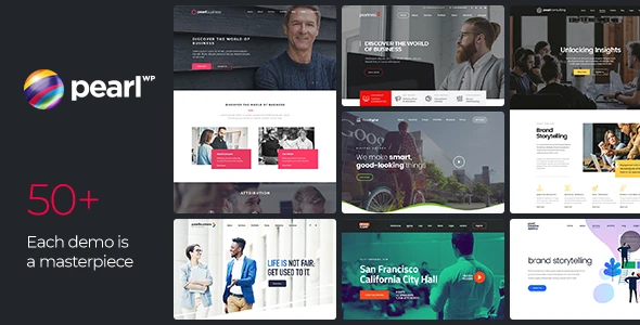 Pearl Business – Corporate Business WordPress Theme for Company and Businesses