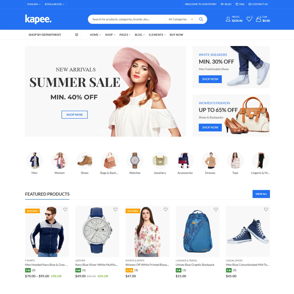 Kapee – Fashion Store WooCommerce Theme