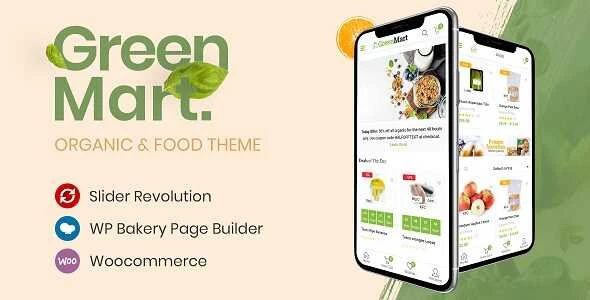 GreenMart – Organic & Food WooCommerce WordPress Theme