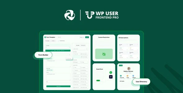 WP User Frontend Pro – Business