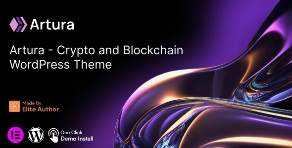 Artura – Crypto & Blockchain Technology WordPress Theme