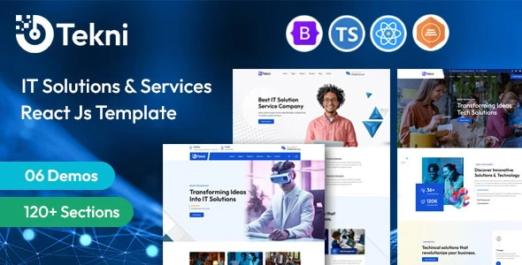 Tekni – IT Solutions & Technology WordPress Theme