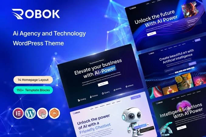 Robok – AI Agency WordPress Theme