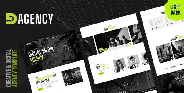 Dagency – Digital Agency WordPress Theme