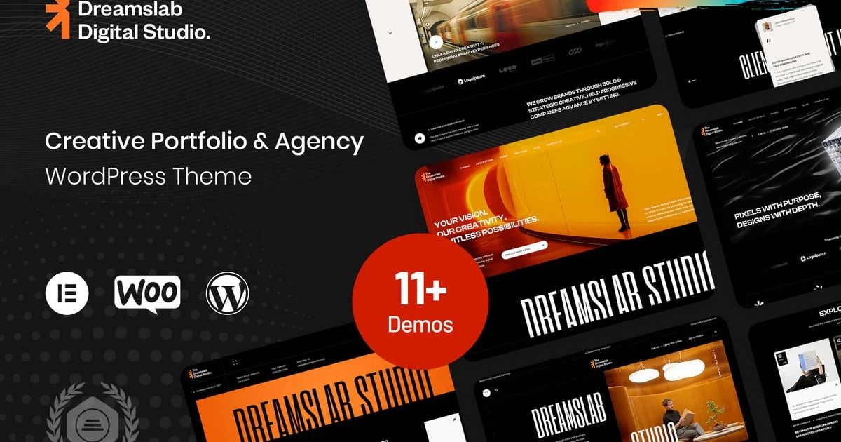 Dreamslab – Creative Portfolio & Agency WordPress Theme