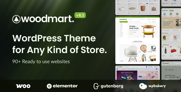 WoodMart – Responsive WooCommerce WordPress Theme