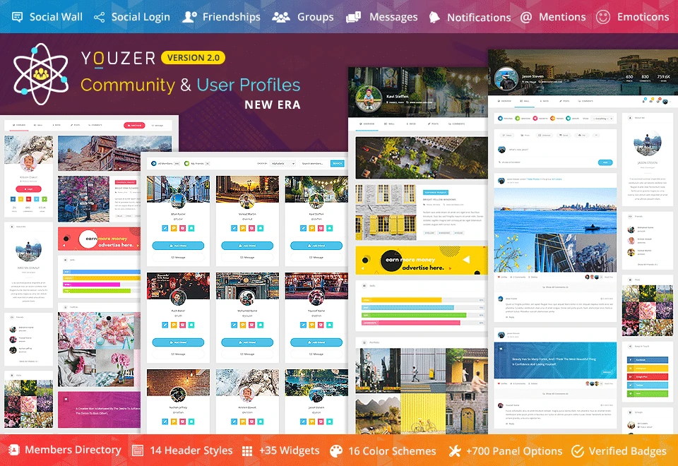 Youzer – Community & User Profiles Management