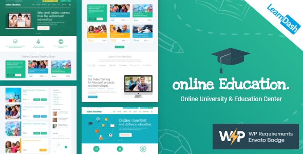 Education Center  Training Courses WordPress Theme