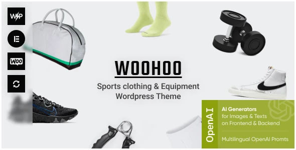Woo Hoo – Sports Store WordPress Theme