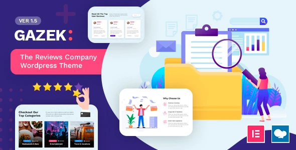 Gazek – Review WordPress Theme