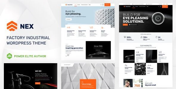 Nex – Factory & Industrial WordPress