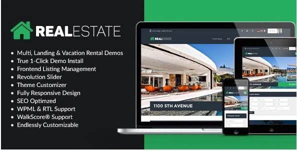 Real Estate 7 – Real Estate WordPress Theme