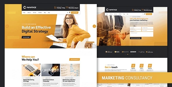 Avantage – Business Consulting WordPress Theme