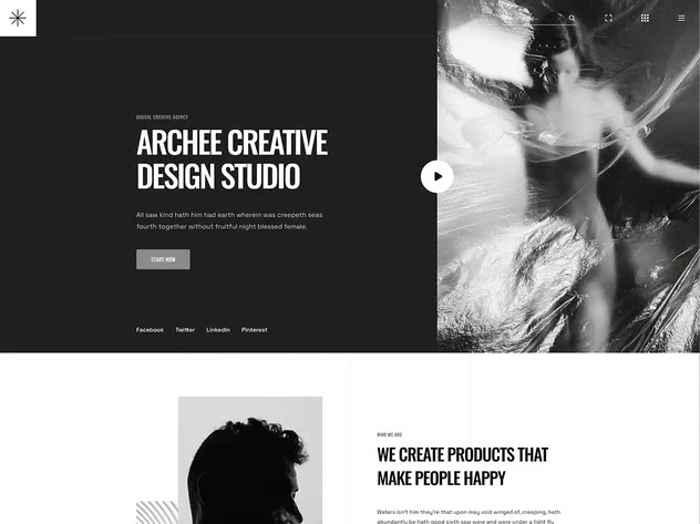 Archee – Creative Agency & Portfolio WordPress Theme