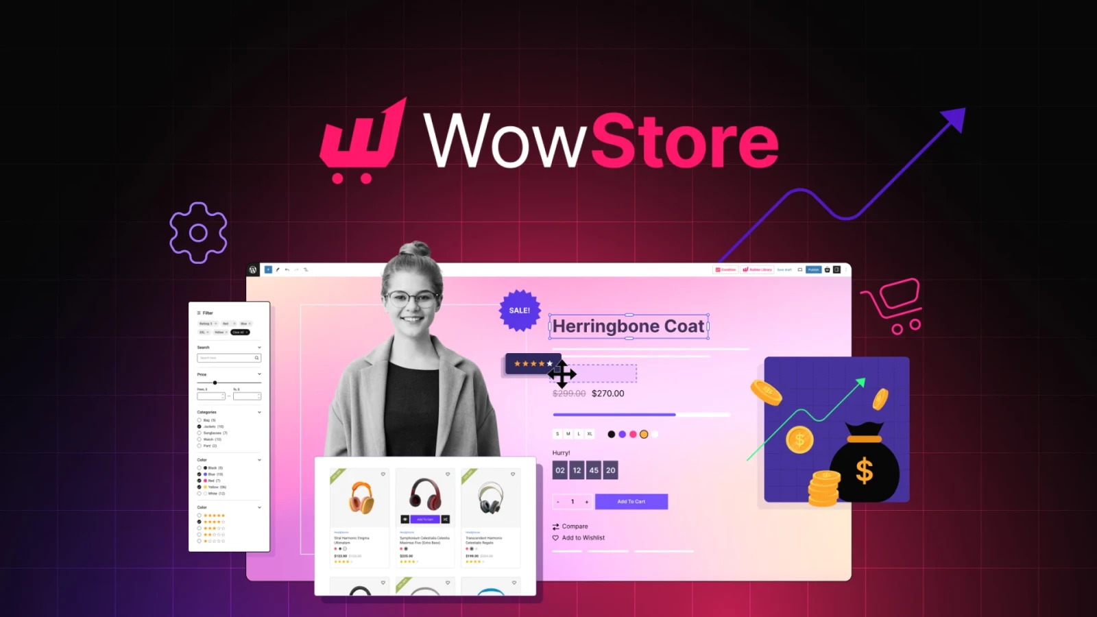 WowStore Pro – #1 Gutenberg WooCommerce Store Builder