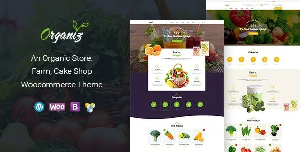 Organiz – An Organic Store WooCommerce Theme
