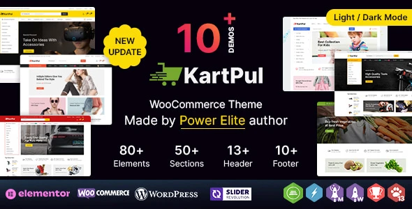 KartPul WP – Elementor Multi-purpose WooCommerce Theme