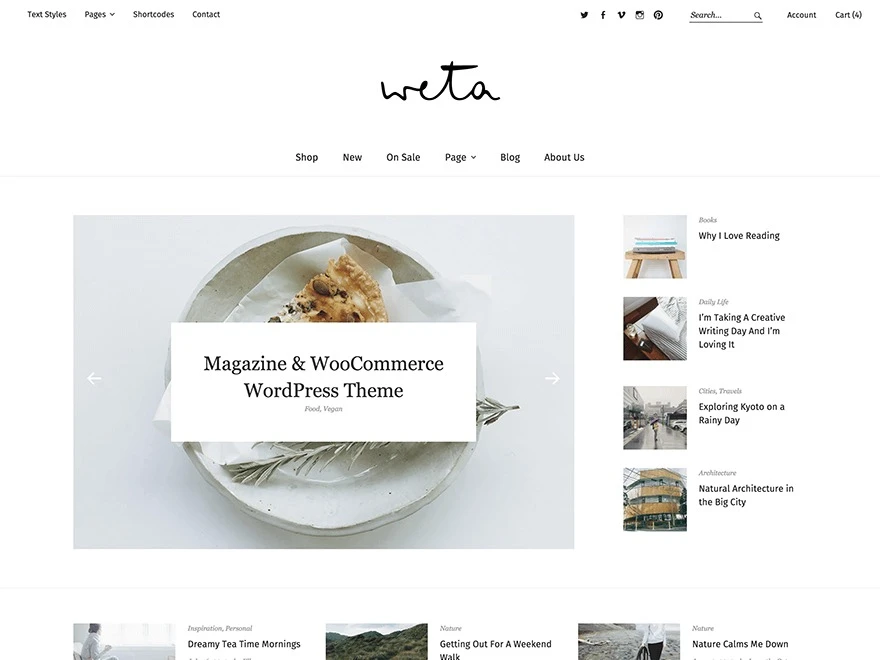 ElmaStudio Weta WordPress Theme