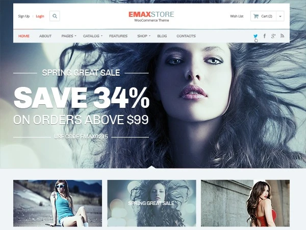MyThemeShop Emaxstore WordPress Theme