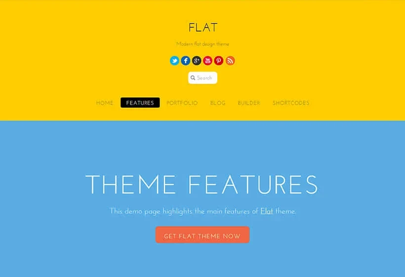 Themify Flat WordPress Theme
