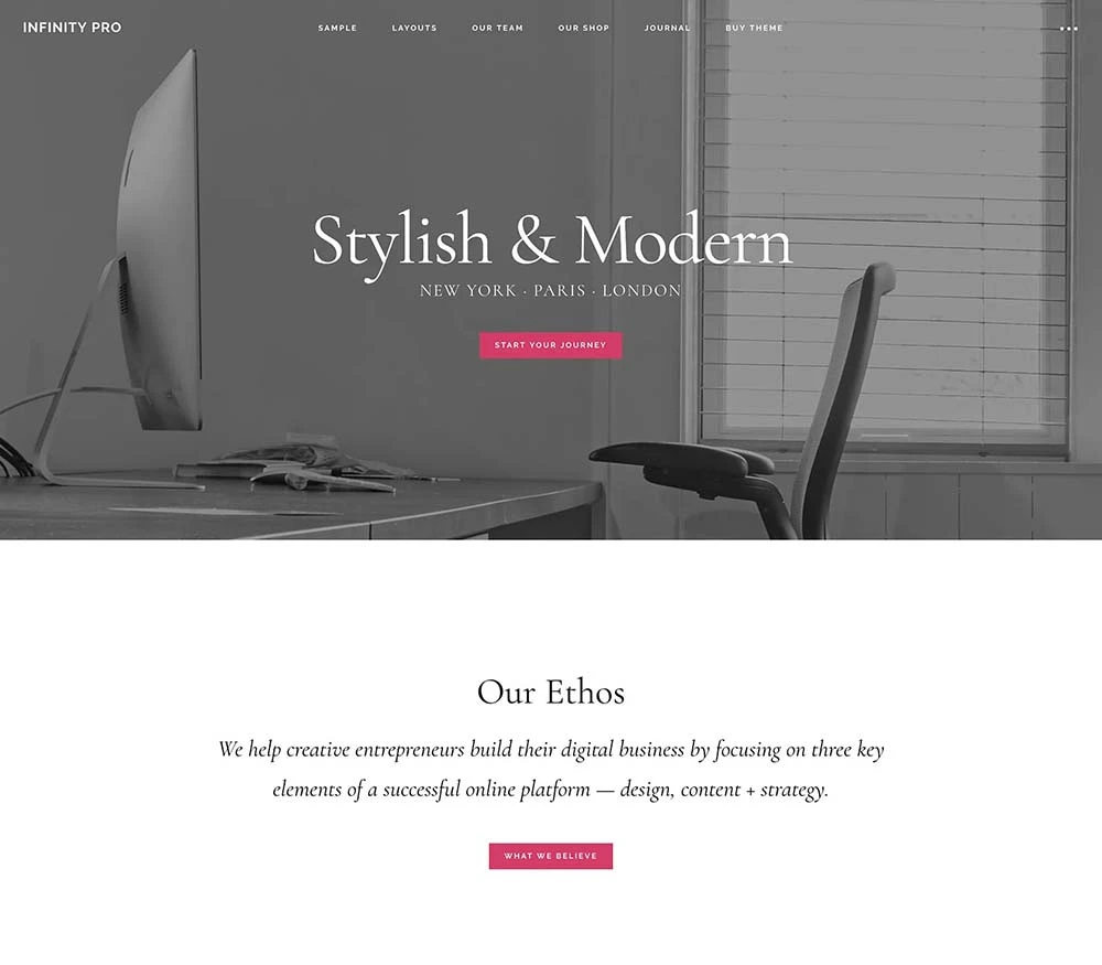 StudioPress Infinity Pro Genesis WordPress Theme
