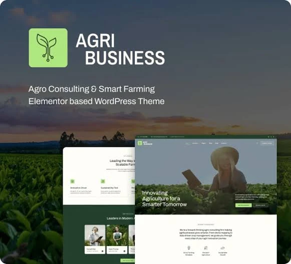 Agribusiness – Agriculture Business Consulting WordPress Theme