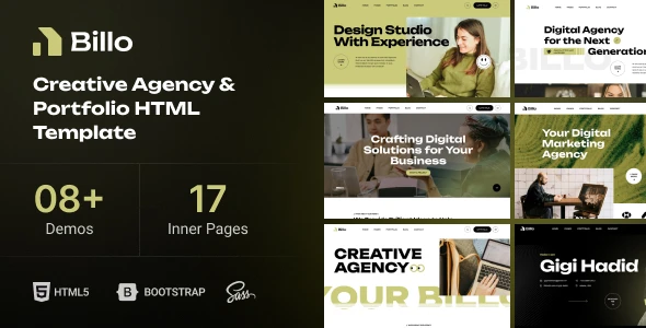 Billo – Creative Agency & Portfolio WordPress Theme